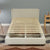 Full Size - Mayton, 0.68-Inch Horizontal Mattress Support Wooden Bunkie Board/Bed Slats, Full, Beige