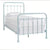 StyleWellDorley Sea Breeze Blue Metal Twin Bed (54 in. H x 43 in. W)