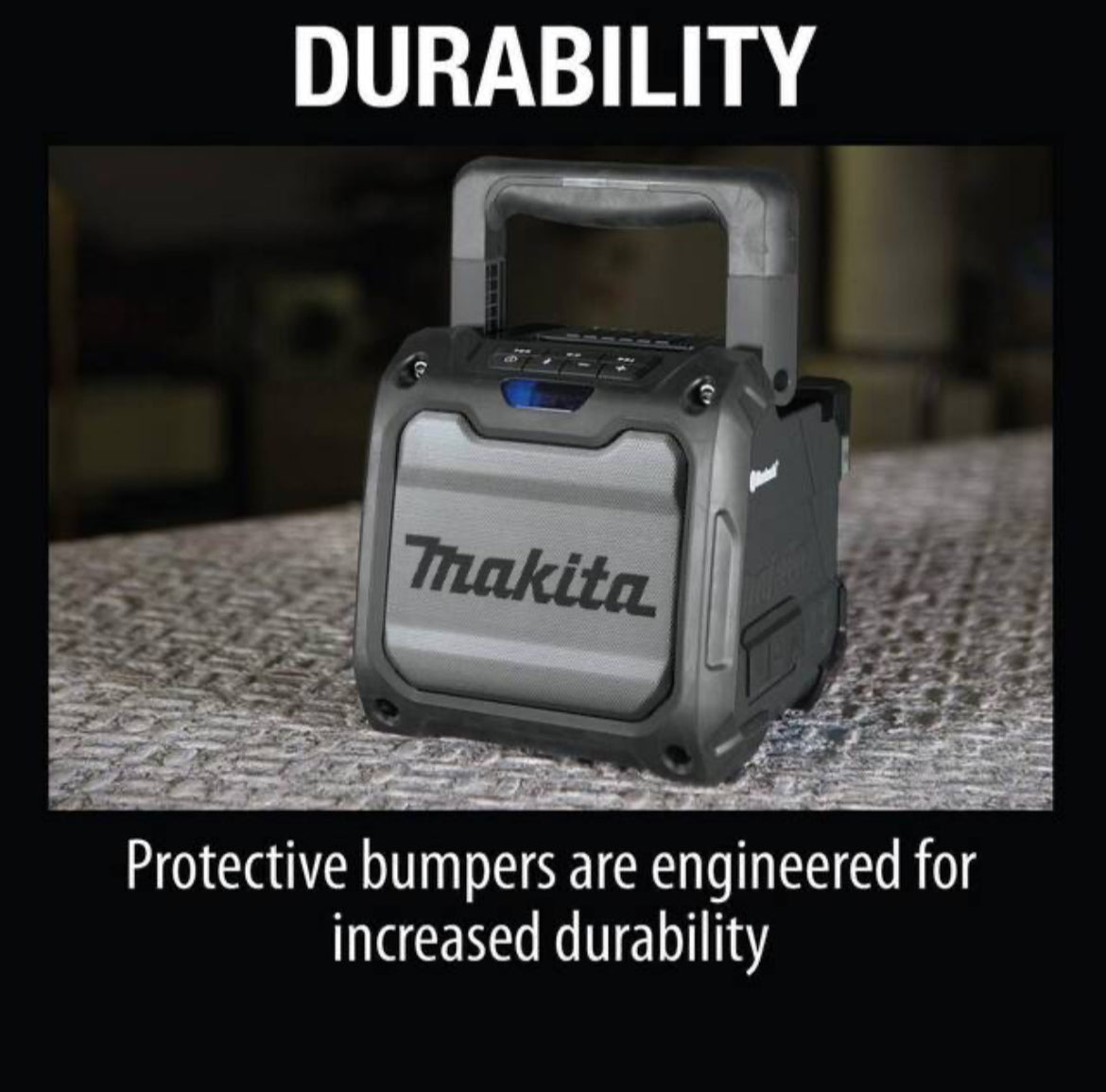 18V LXT /12V max CXT Lithium-Ion Cordless Bluetooth Job Site Speaker (Tool Only), Makita