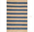 8 ft. x 10ft. Alisia Stripes Jute Denim Area Rug