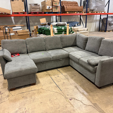 Coddle Sleeper Sectional with Reversible Chaise Storage (imp)