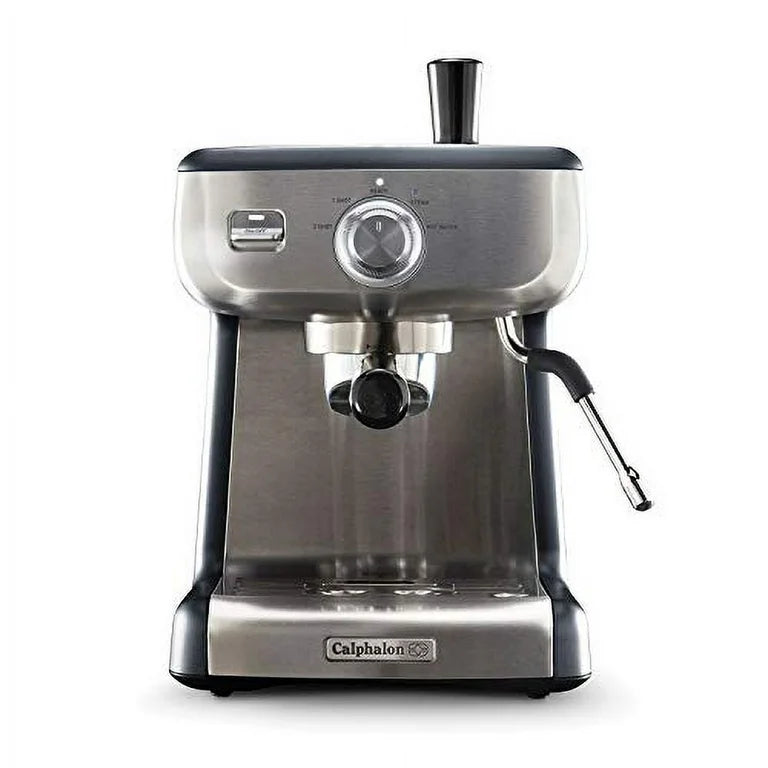 Calphalon BVCLECMP1 Temp iQ Espresso Machine with Steam Wand Stainless