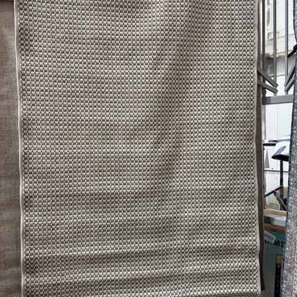 Sisal All-Weather Natural/Ivory 5ft. x 7ft. Solid Woven Indoor/Outdoor Area Rug