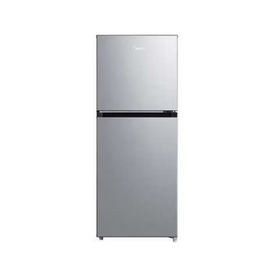 Midea 4.5 Cu. Ft. 2-Door Compact Refrigerator – Black and Silver Home / Shopping / Refrigerators - Mini