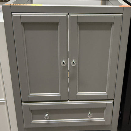 (N) Oxford 24" Grey Traditional Bathroom Cabinet