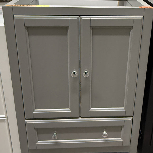 (N) Oxford 24" Grey Traditional Bathroom Cabinet