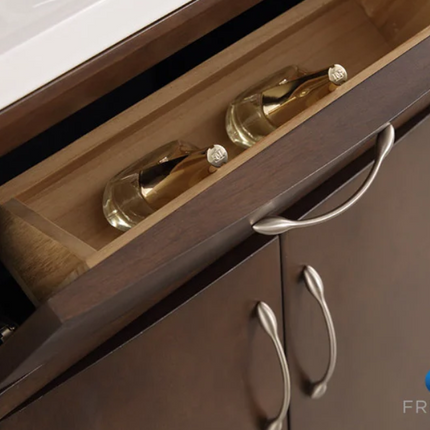 (C) Cambridge 30" Antique Coffee Traditional Bathroom Vanity