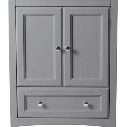 (N) Oxford 24" Grey Traditional Bathroom Cabinet