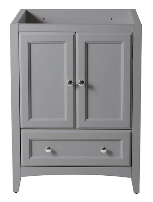 (N) Oxford 24" Grey Traditional Bathroom Cabinet