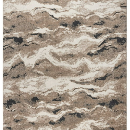 Tuscany Patterned Area Rug, 7'10"x 10' Rodos Beige