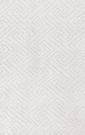 Ashcroft Cream/Beige 6'6"x9' Geometric Indoor Area Rug
