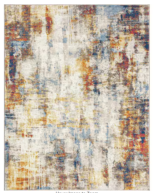 Tayse Chelsea 8'x10' Abstract Indoor Area Rug