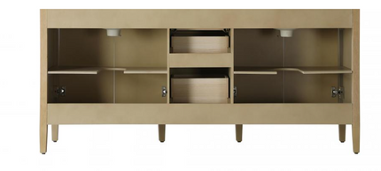 (AS) Blakely 72" Vanity in Linen Oak - Vanity Top is Cracked