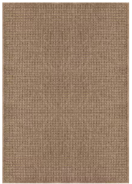 Royal Natural 9 ft. x 12 ft. Solid Indoor Area Rug