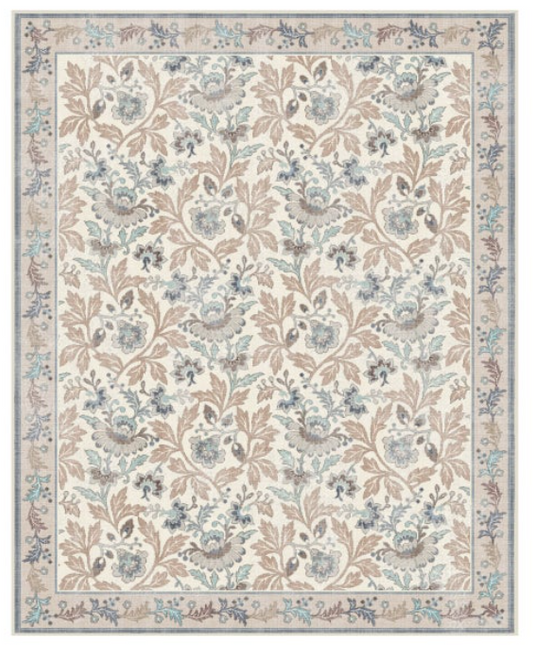 RUGGABLE MARBL NUTRL 8X10