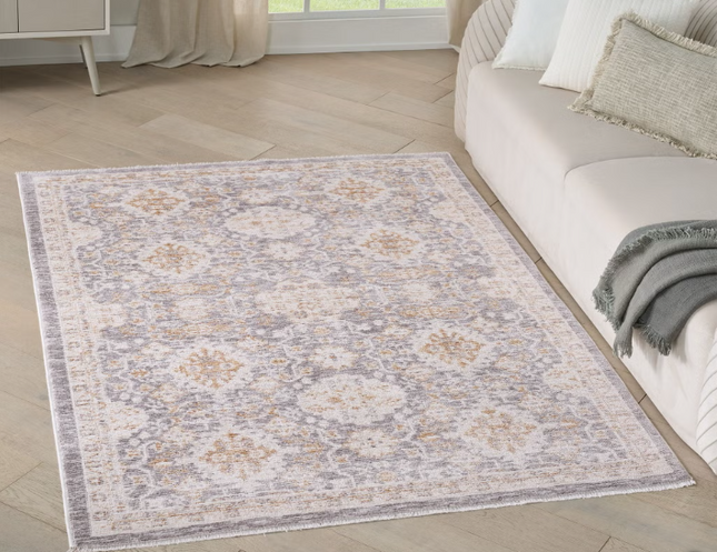 HASTINGS 5X7 RUG (Cian Ivory/Gray)