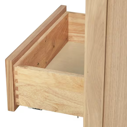 ARIEL Cambridge 60 in. Single Sink Freestanding Bathroom Vanity in Oak with Carrara White Quartz Top