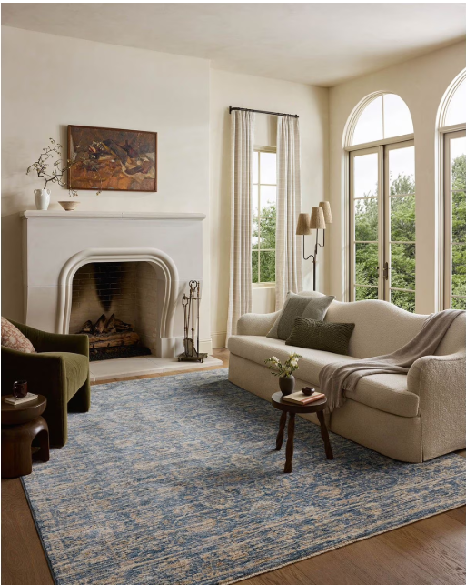 Loloi Calypso Area Rugs:- Blue, 9'x12'4"