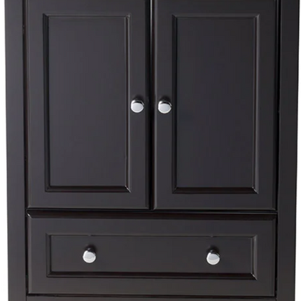 (M) Oxford 24" Espresso Traditional Bathroom Cabinet