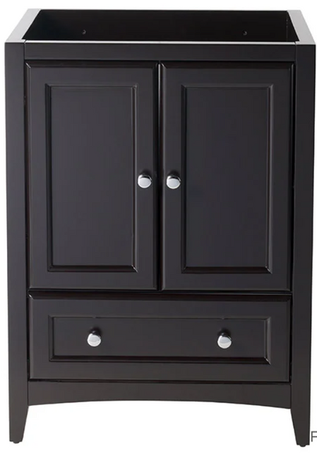 (M) Oxford 24" Espresso Traditional Bathroom Cabinet