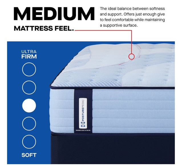 Sealy Posturepedic Drennon Medium Mattress Full