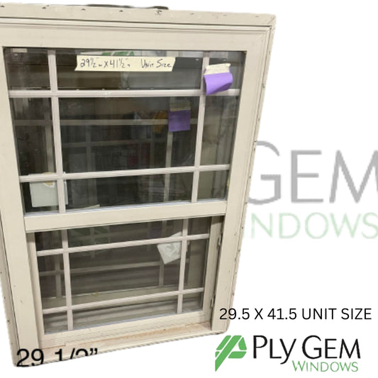 Ply Gem Window 29.5 X 41.5 Unit Size