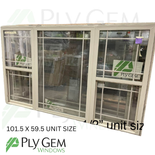 Ply Gem Window 101.5 X 59.5 Unit Size