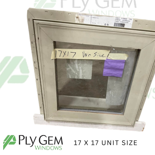 Ply Gem Window 17 X 17 Unit Size