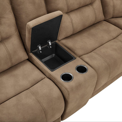Barcalounger Carmelo Fabric Power Sectional - Image 5