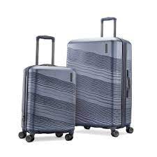 American Tourister ColorLite II 2-Piece Hard Side Luggage Set, Assorted Colors - Blue & Black