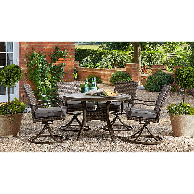 Member's Mark Newcastle 5-Piece Round Patio Dining Set