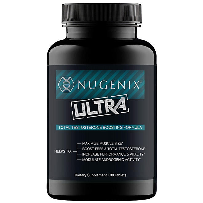 Nugenix ULTRA Total Testosterone Booster, Men's Health Supplement, 90 ct.