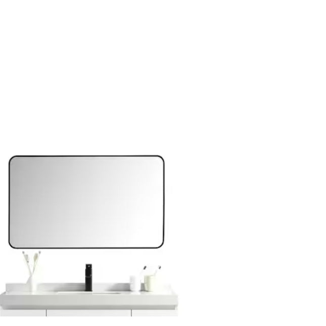 Garrido Bros. and Co. Andalucía 42 in. W x 21.3 in. T x 19 in. D Single Sink Bath Vanity in White with White Ceramic Top and Mirror