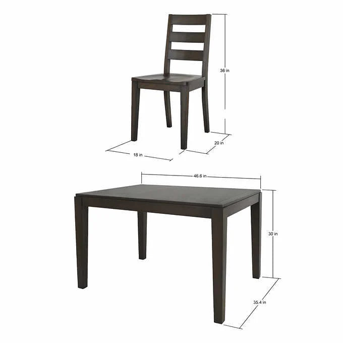 Dawson 5-Piece Dining Table Set