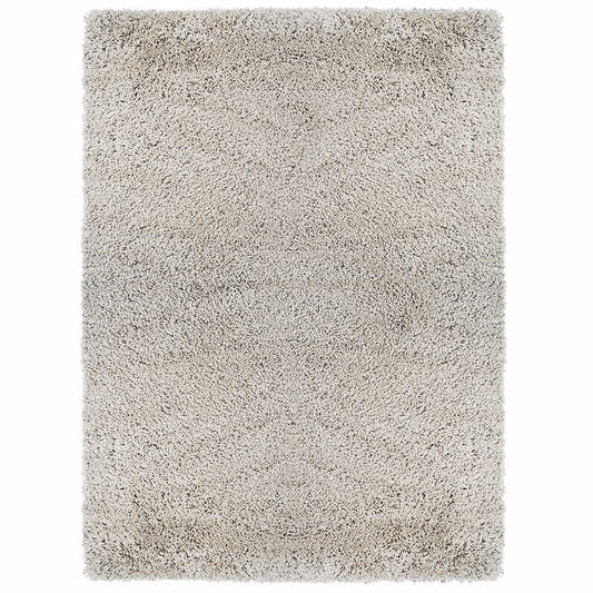 5 ft. 3 in. x 7 ft. 5 in. - Thomasville Marketplace Luxury Shag Rugs - CREAM