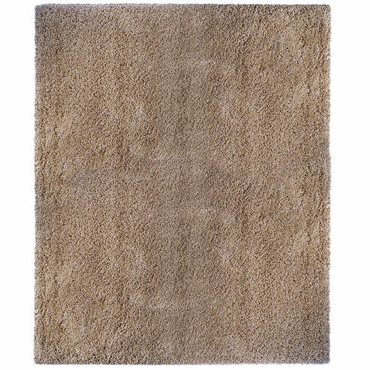 7 ft. 10 in. x 10 ft. - Thomasville Marketplace Luxury Shag Rugs -TAN