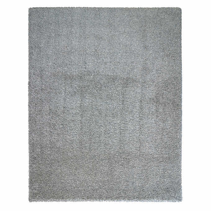 7 ft. 10 in. x 10 ft. - Thomasville Marketplace Luxury Shag Rugs - SILVER