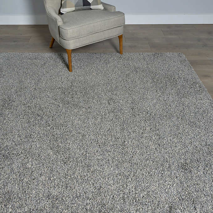 7 ft. 10 in. x 10 ft. - Thomasville Marketplace Luxury Shag Rugs - SILVER