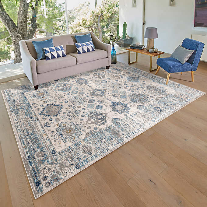 7 ft. 10 in. x 10 ft. - Brio Area Rug Collection, Milan Ivory