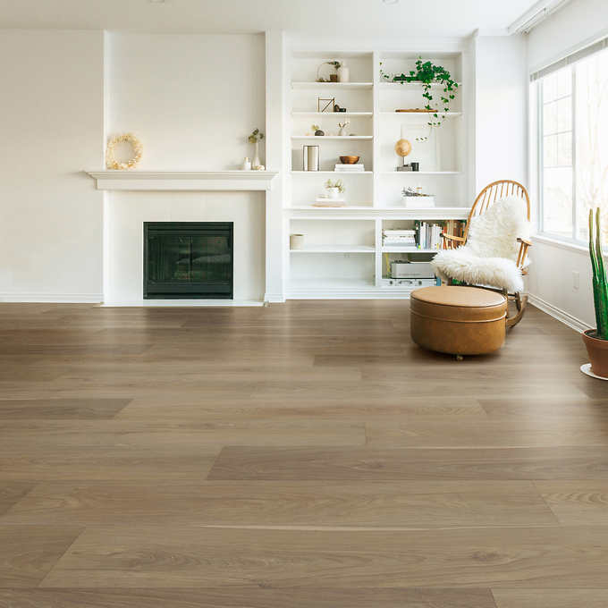 Matrix by Shaw Floors Premium 8MM Thick x 7in x 48in 20 MIL Waterproof Luxury Vinyl Plank Flooring (18.81 sq. ft./ctn) - Foothills Oak