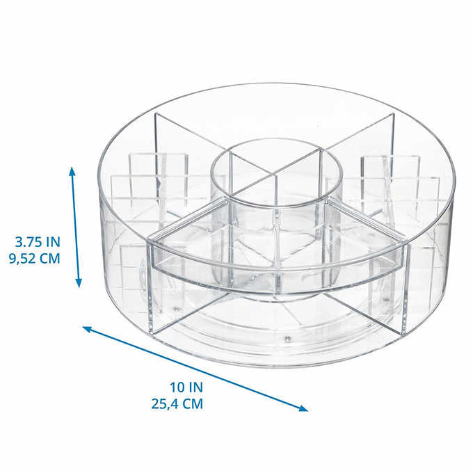 iDESIGN 3-piece Cosmetic Organizer Set