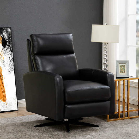 Jordie Leather Pedestal Recliner