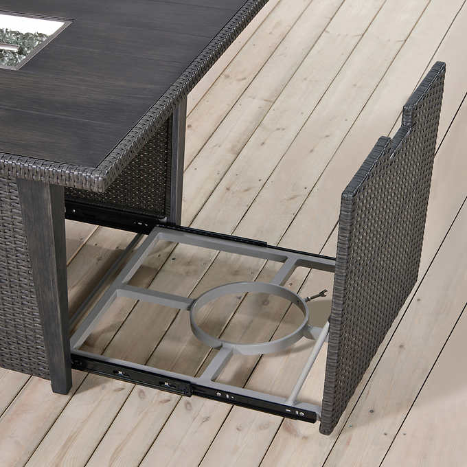 Bentley III Outdoor Fire Table by OVE