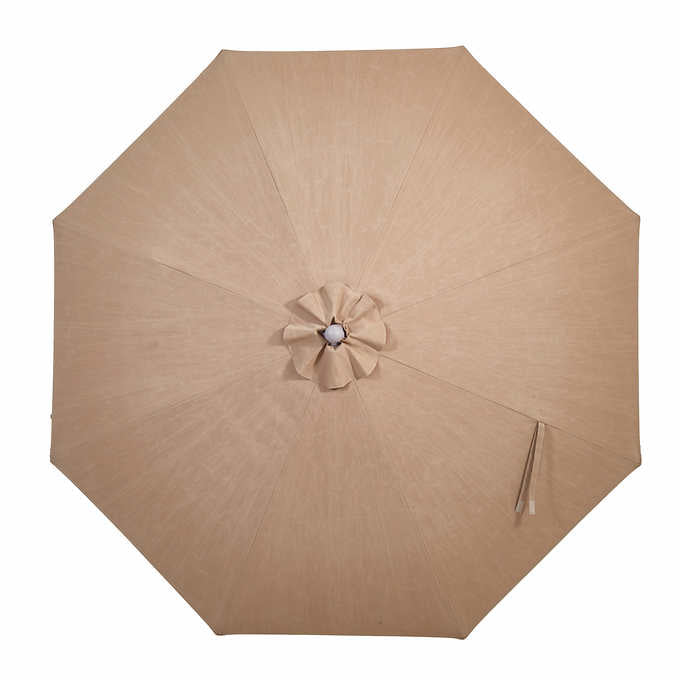 Seasons Sentry 9ft Anodized Commercial Umbrella LIGHT BROWN