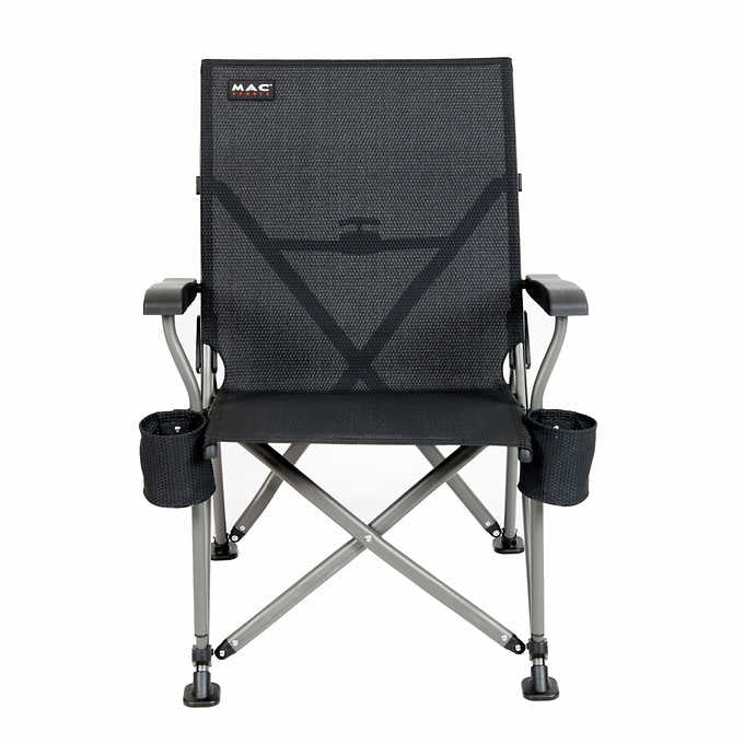 26.77'' x 27.56'' x 37.6'' - Mac Sports Heavy Duty Camp Chair