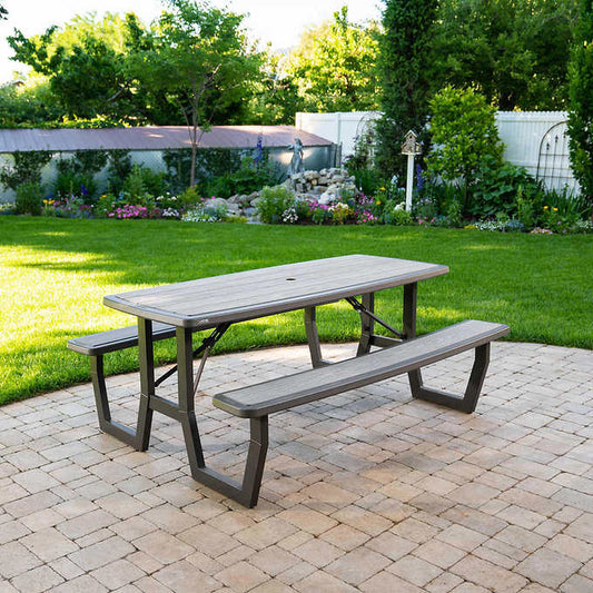 Lifetime Commercial 6ft Folding Picnic Table