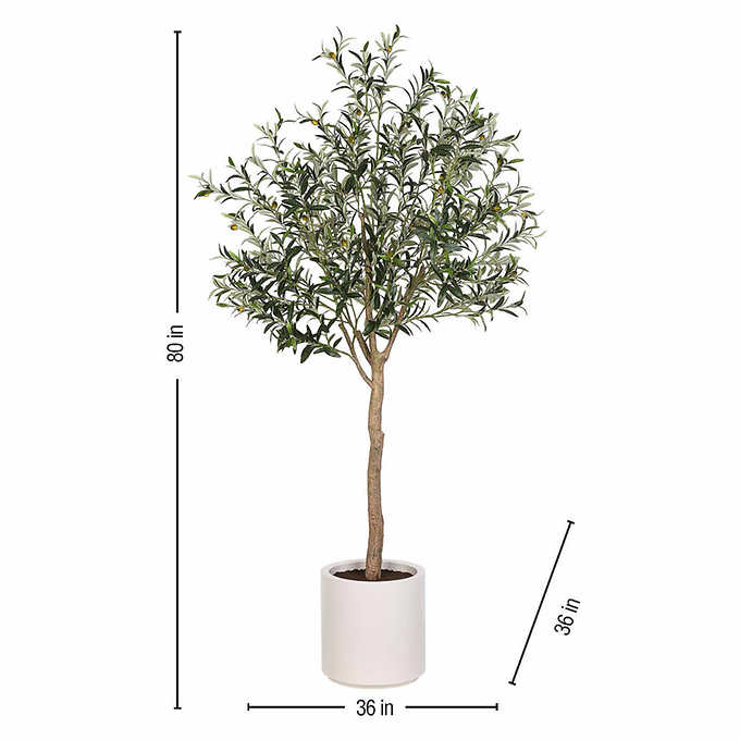 Faux 6.5' Olive Tree