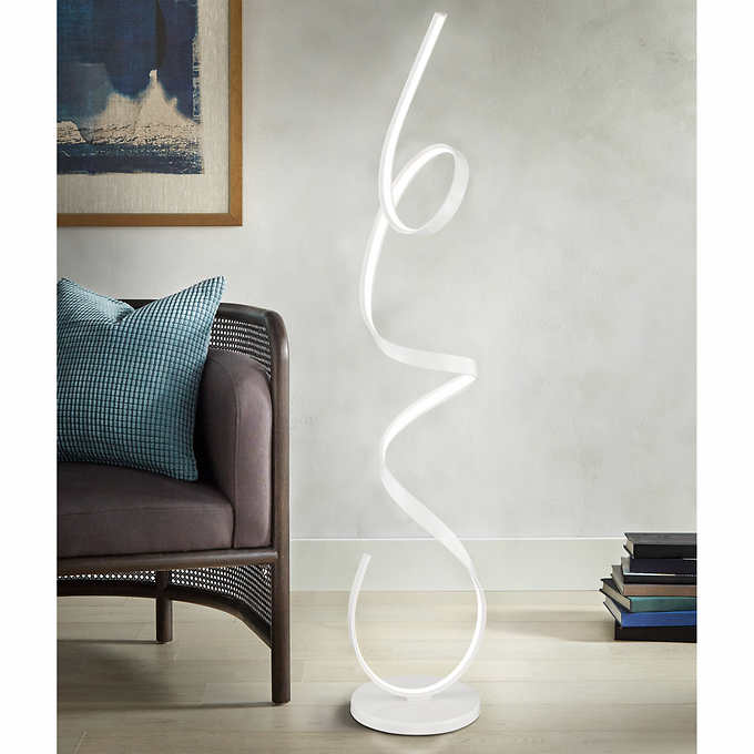 59” H x 11” W; Weight - Electra Floor Lamp