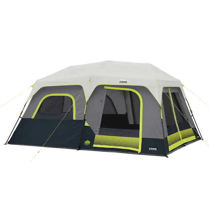 CORE 10-Person Lighted Instant Cabin Tent