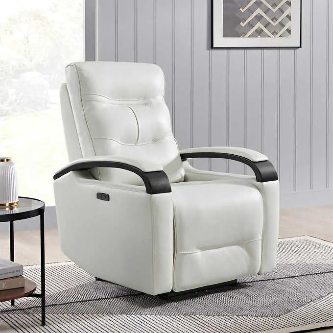 Canmore Leather Power Recliner with Power Headrest